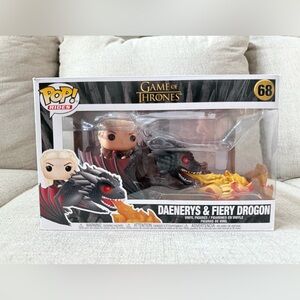 Funko Pop Rides Game Of Thrones: Daenerys & Fiery Drogon 68